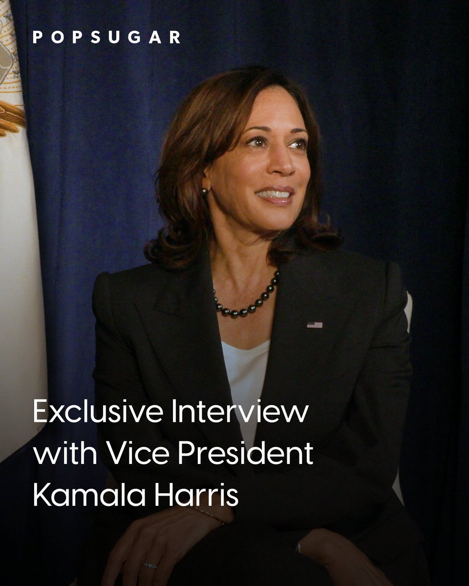 'It's about freedom and liberty.' @VP @KamalaHarris sat down with POPSUGAR to discuss abortion access and what's at stake for women with the upcoming midterm elections. Watch the full interview here: bit.ly/3Dfdz8P