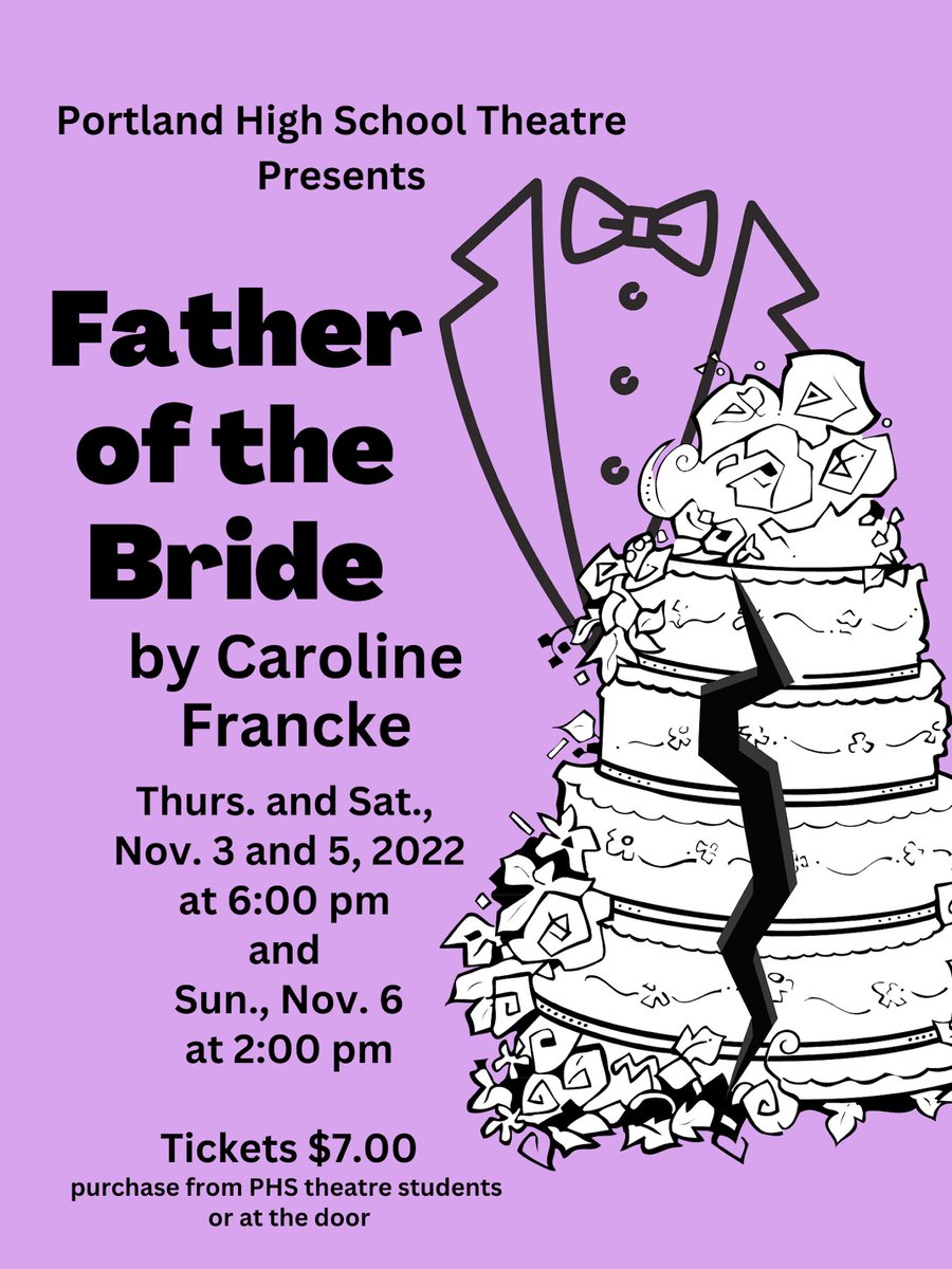 Come join us for our Fall production at PHS theatre!