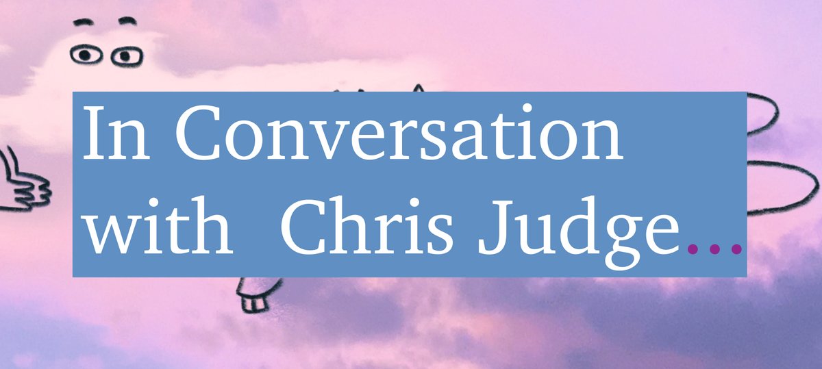 As promised, we have another interview with @chrisjudge for #IrishBookWeek. Discussing the illustrations in his beautiful picture book - Cloud Babies. He tell us about his favourite author and the book is he going to read next... @ADaily_Cloud @acuparia blog.dubraybooks.ie/2022/10/19/clo…