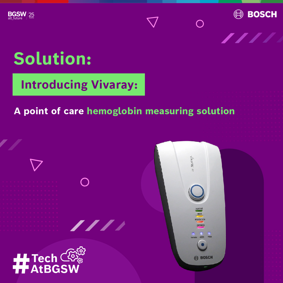 BoschSoftware's tweet photo. #Technology & #innovation run in our DNA. As #BSWTurns25, we feature #TechatBGSW that have impacted the world. Our intelligent #healthcare solutions #Vivalution, #Vivaray, & #Vivasuite aim at making quick and affordable healthcare for all a reality. https://t.co/IdzduwuFgg https://t.co/Y7O0GUi3fh