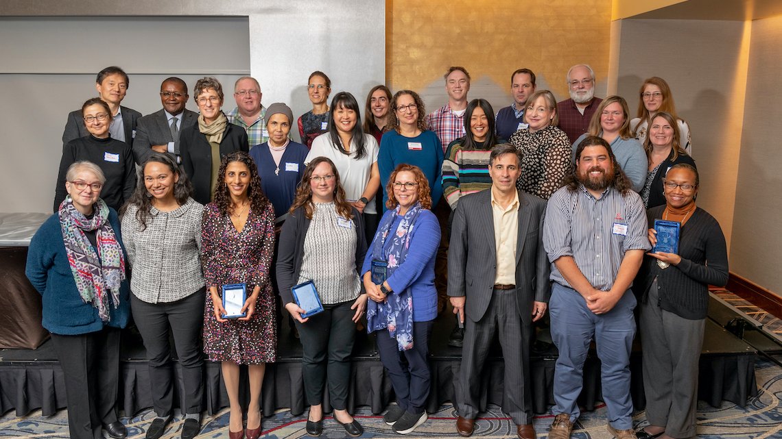 Congratulations to our fearless leader <a href="/NAndarawisPuri/">Nelly Andarawis-Puri</a> on her recognition at the inaugural <a href="/CornellEng/">Cornell Engineering</a> EPICC awards ceremony! Nelly was recognized for her founding of the Future Leaders in Aerospace and Mechanical Engineering (FLAME) program.