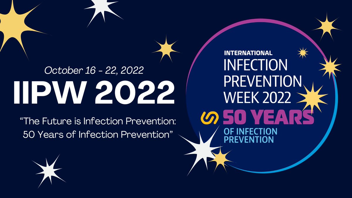 This week is International Infection Prevention Week 2022! Join us in celebrating half a century of life-saving work to prevent the spread of infection. Thank you to all the IPC specialists and everyone working in this vital industry. #IIPW2022 #IIPW #infectionprevention #ipc