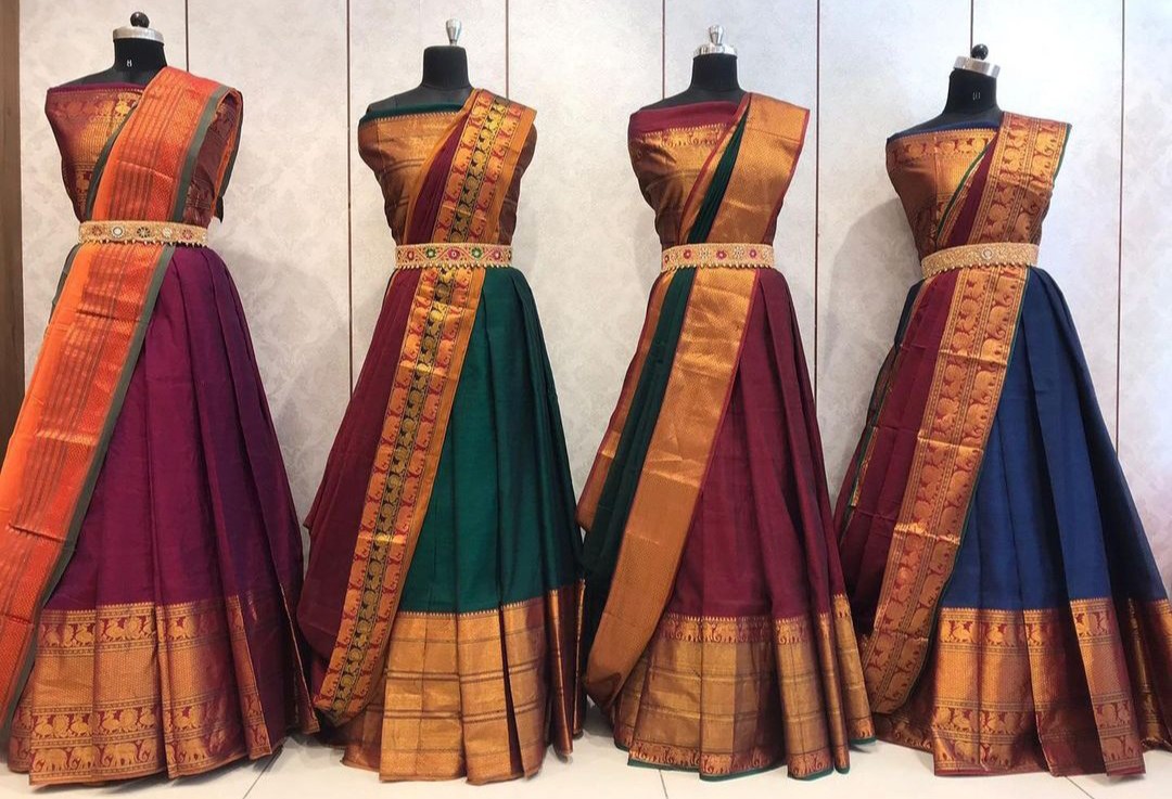 Designer Half Sarees 
youtube.com/shorts/yUCjd6H…