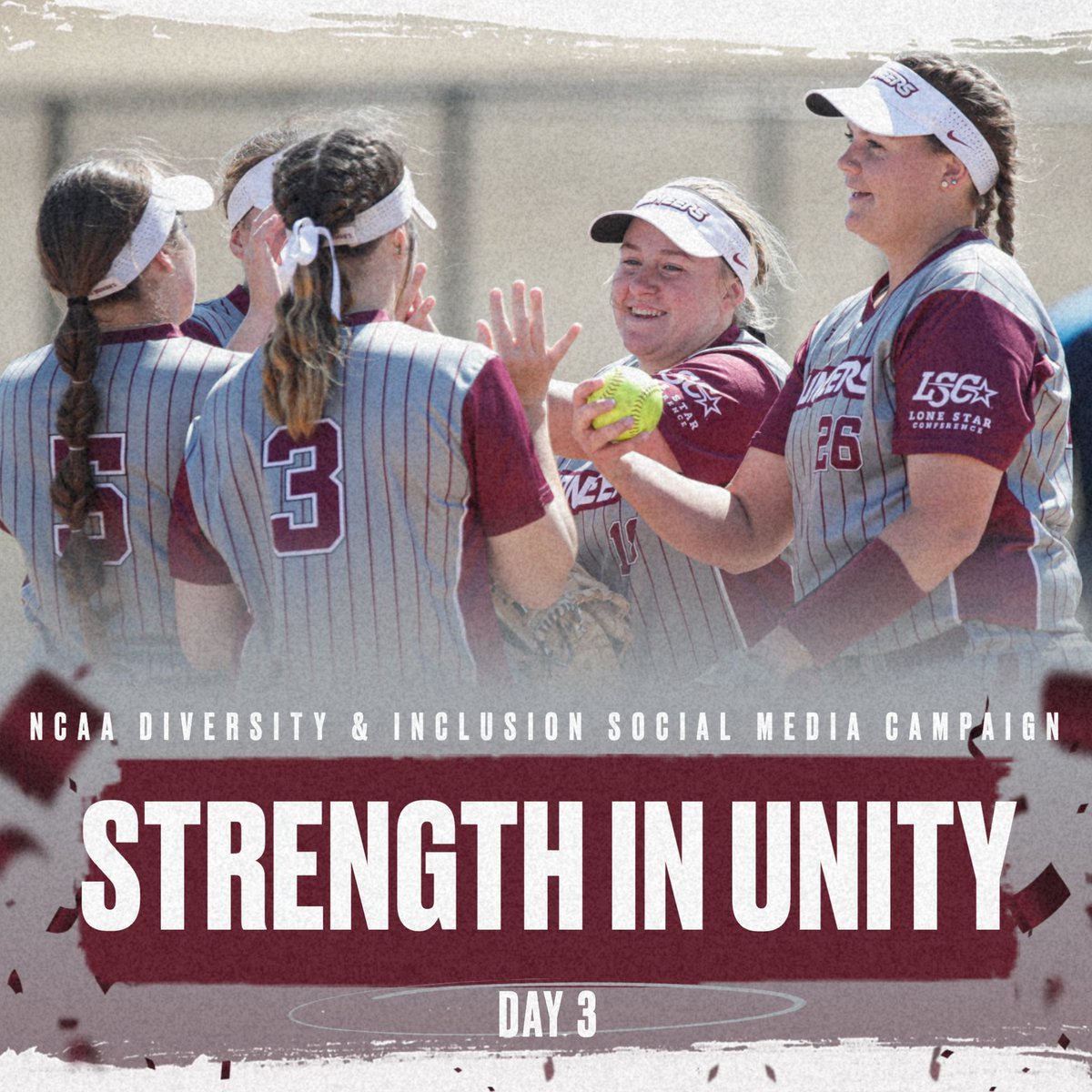 Day 3 of the NCAA Diversity &amp; Inclusion Social Media Campaign! Follow along to see what unity means to our athletes, coaches, and athletic director! Stay tuned as we talk about how they will continue to fight for unity in athletics and on our campus! #ncaainclusion