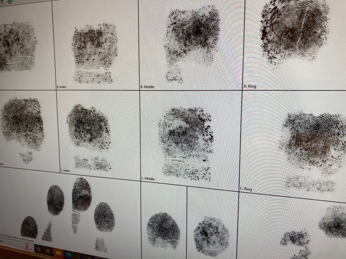 OkCountySheriff's tweet photo. Per state law (HB 3026 2022), the price of fingerprinting at the Oklahoma County Sherif's Office will go from $5.00 to $15.00 (Cash only) starting November 1st.  This does not apply to printing for the state's Self Defense Act.  SDA printing remains $25 (Set by State Statute). https://t.co/HyqC0qmUSH