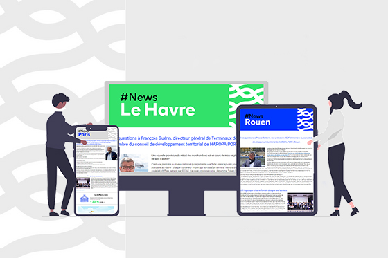 Les #newsletters HAROPA PORT sont sorties 📩 Découvrez les actus à la « hune » pour le mois d'octobre : ➡️ Le Havre : bit.ly/3eNRqF6 ➡️ Rouen : bit.ly/3gm5ndJ ➡️ Paris : bit.ly/3VJOaer N'oubliez pas de vous abonner pour recevoir toutes nos actus 😉