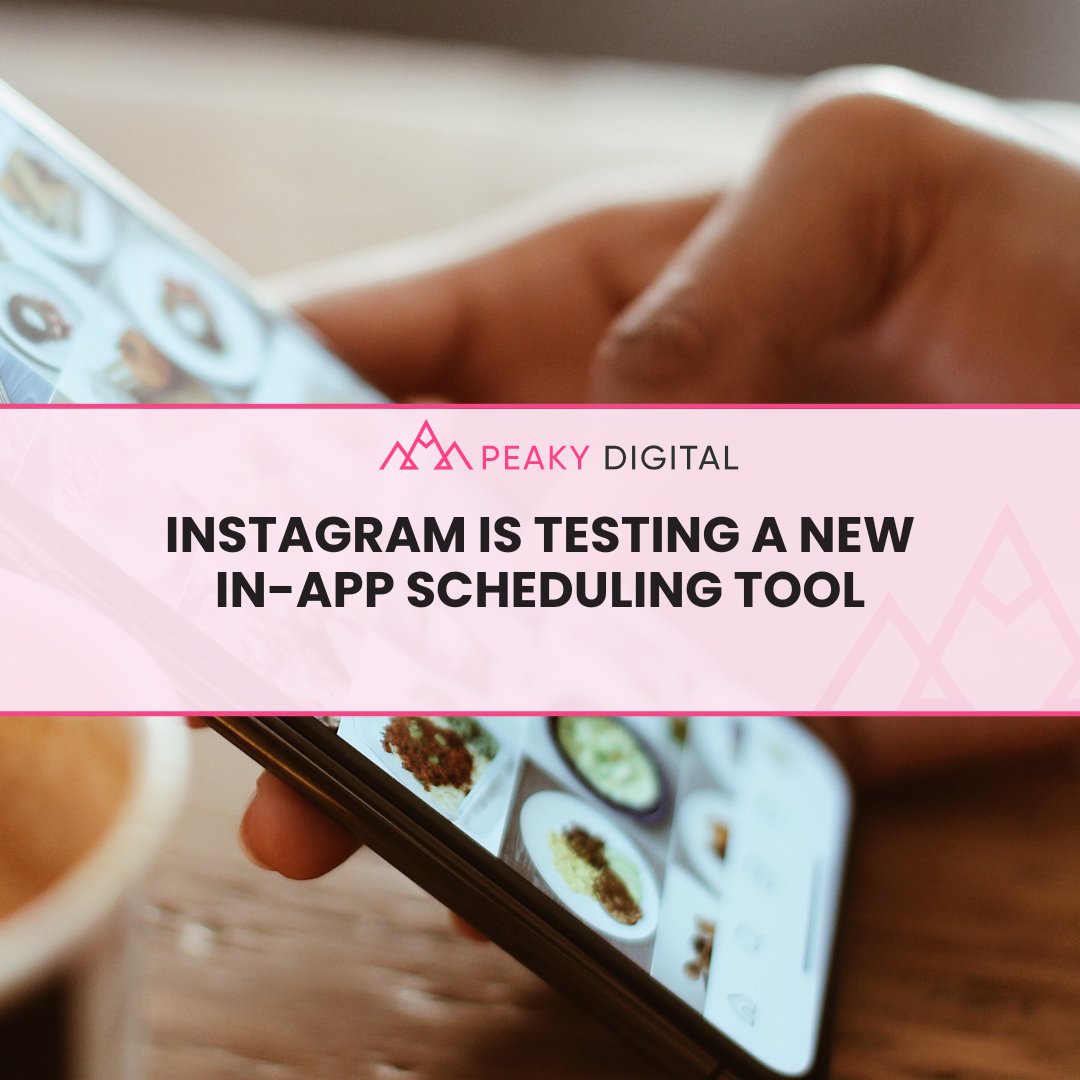 PeakyDigital's tweet image. 🚨Instagram update 🚨 It&apos;s an exciting day for social media marketers - Meta is currently testing an in-app scheduling tool for posts AND reels. We&apos;re really excited to be able to test this one out, do you have access yet? #instagramscheduler #instagramupdate