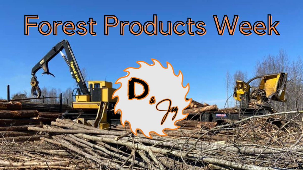 djloggingnc's tweet image. It's #ForestProductsWeek across the U.S! Loggers like us play a key role in bringing a large variety of wood products to you. Comment below #ForestProducts that you use on the daily ⬇️