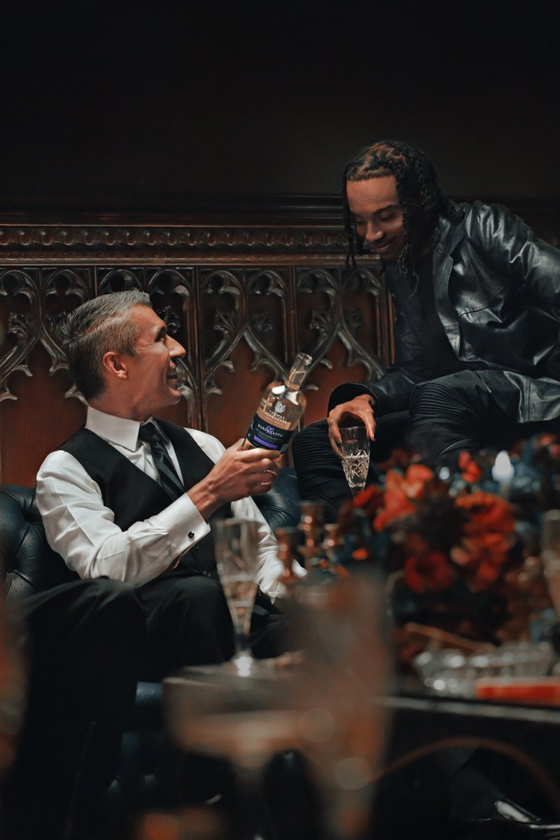 Spend less time deciding and more time enjoying. 🍾😈 
#WildlyDignified #ThomasAshbourne