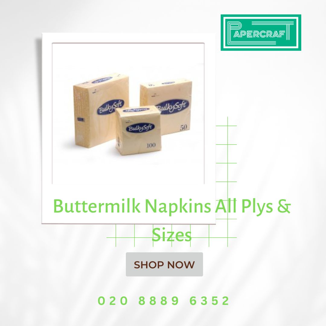 papercraftsuk's tweet image. Buttermilk Napkins All Plys &amp;amp; Sizes
Price: £1.90
Contact us at 020 8889 6352

#plasticapron #couchroll #handtowels #dispenser #paperproducts #softhandtowels #paperhandtowel #papertowels #paperrolls #papercraftdisposablesuk