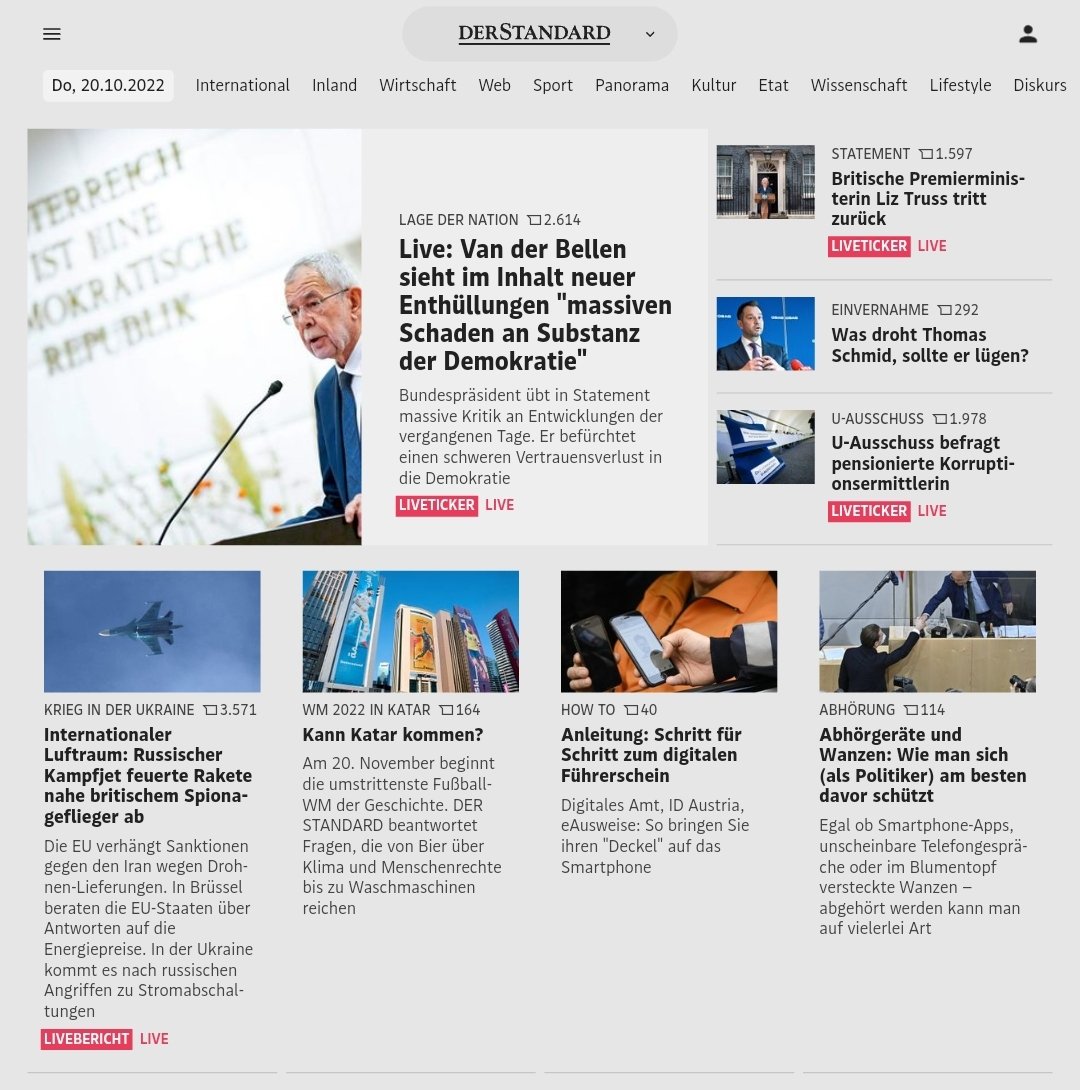 Wenn auf der Welt so viel los ist, dann machen wir auf <a href="/derStandardat/">DER STANDARD</a> eben vier Liveticker gleichzeitig. Danke an alle, die das möglich machen! 🙏