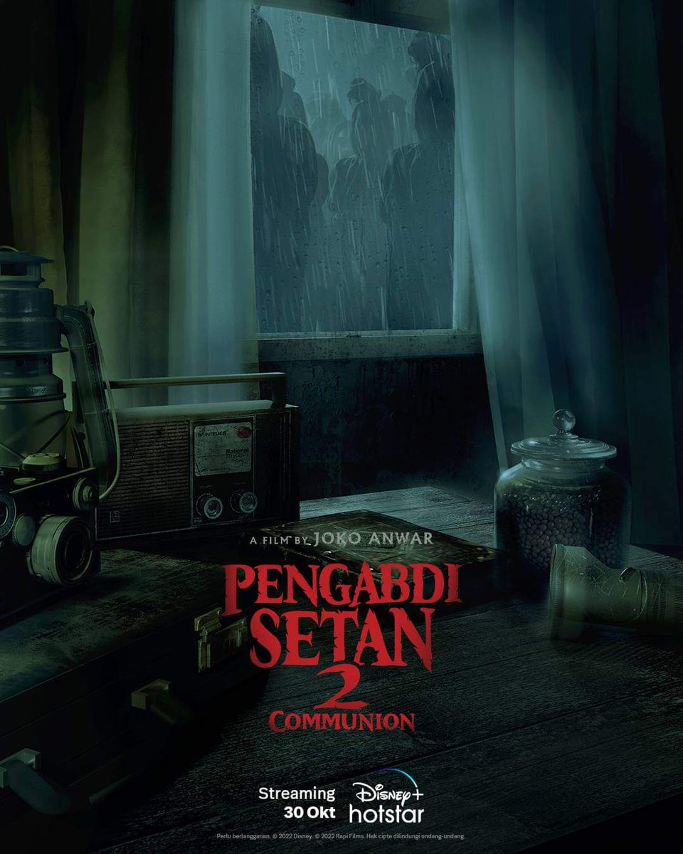 HabisNontonFilm's tweet photo. Pengabdi Setan 2: Communion

30 Oktober 2022 di @DisneyPlusID! https://t.co/CYLI3AYDl7