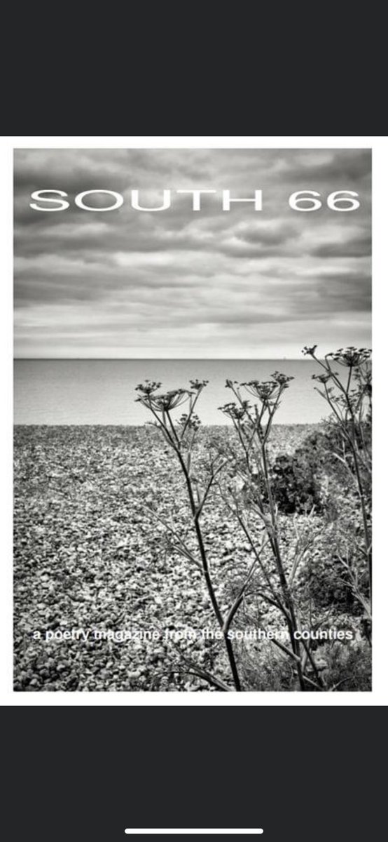 TorChamberlain's tweet image. So looking forward to meeting other contributors and reading some poems at the launch of #SOUTH66 at New Park Centre, Chichester on Saturday. 2.30pm-4.30pm if you’re in the area. 😊✍️