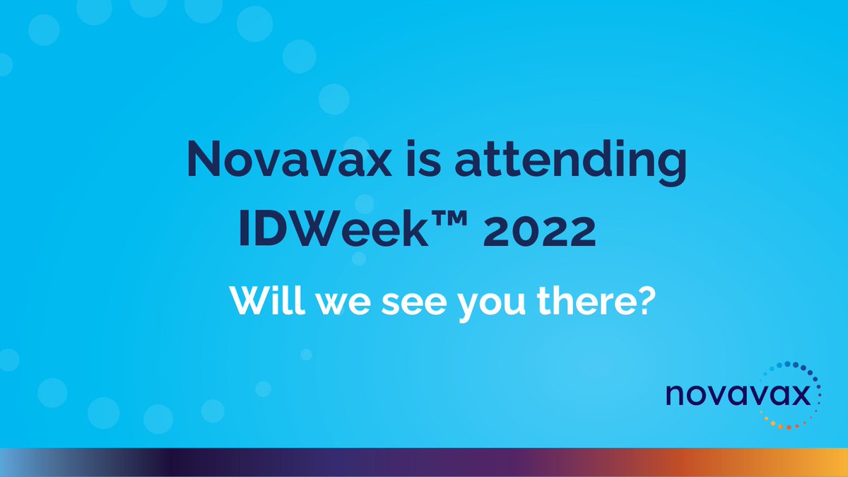 Novavax On Twitter Novavax Is A Proud Sponsor Of Idweek2022 Taking