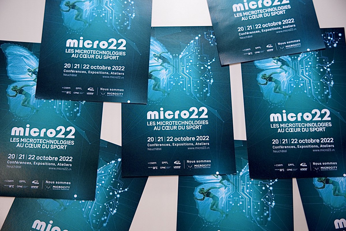 🔥C’est le coup de feu de Micro22 ! Nous vous attendons avec impatience ! 🔥

Au programme, des conférences, des ateliers jeunesses et des expositions dans une ambiance ludique.

Pour vous inscrire c’est par ici -> buff.ly/3yVXeTF

#technologies #sport #EVENT #Neuchatel