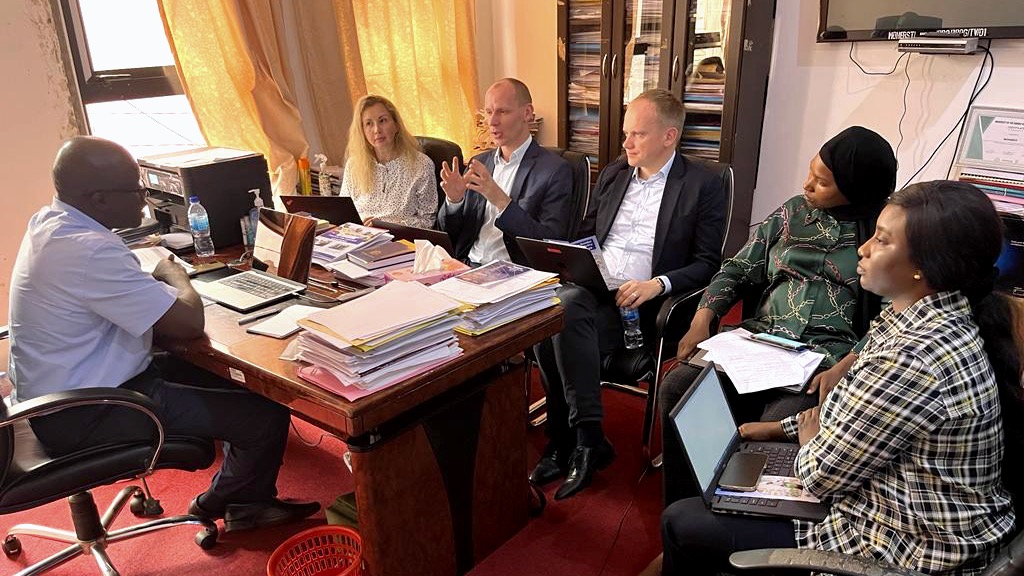 e-Governance Academy (@egovacademy) on Twitter photo Happy to kick off our collaboration w/ Gambia 🇬🇲& boost the country's digital readiness as part of the @D4DHub_AUEU🚀 Such a warm welcome from the Gambian team and fruitful talks w/ Minister of Communication & Digital Economy Mr Ousman A. Bah and his team!😊 <a href="/EstonianIct/">Estonian ICT Cluster, ITL</a> Happy to kick off our collaboration w/ Gambia 🇬🇲& boost the country's digital readiness as part of the @D4DHub_AUEU🚀 Such a warm welcome from the Gambian team and fruitful talks w/ Minister of Communication & Digital Economy Mr Ousman A. Bah and his team!😊 <a href="/EstonianIct/">Estonian ICT Cluster, ITL</a>