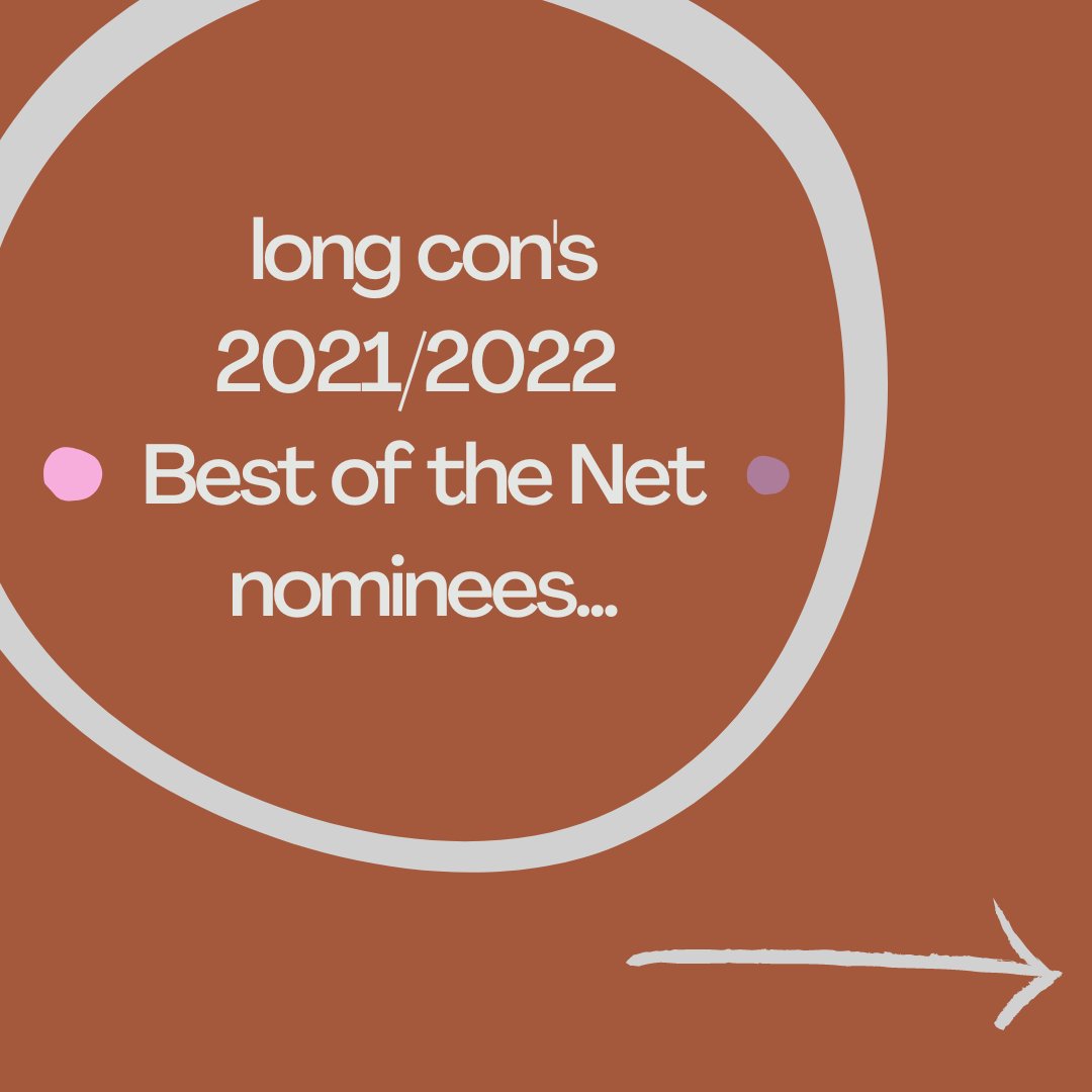 longconmag's tweet photo. We are excited to announce our choices for @SundressPub's Best of the Net! https://t.co/M5Ny7ZRbM4