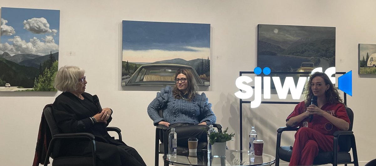 St. John’s International Film fest interview w fab director Chandler Levack &amp; producer Lindsay Blair #ILikeMovies ⁦@FaePictures⁩ ⁦<a href="/SJIWFF/">St. John's International Women's Film Festival</a>⁩