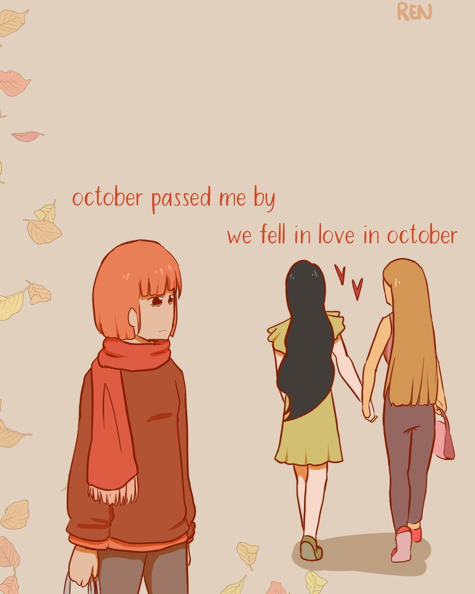 Renwrend's tweet photo. "My girl, my girl, you will be my girl" - we fell in love in october, Girl in Red
~~
"Always in the back of my mind, you'll be my girl" - october passed me by, Girl in Red
🍂 https://t.co/K3novgOroN