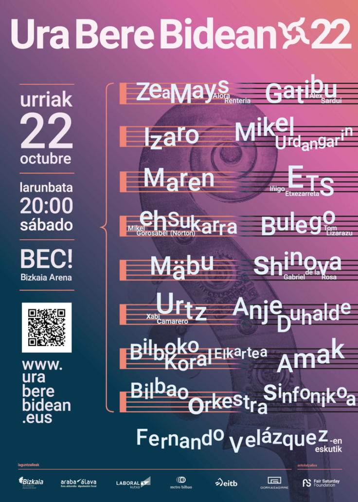 athletic_eus's tweet photo. 🎶 𝗭𝗢𝗭𝗞𝗘𝗧𝗔! Ura Bere Bidean 22.

Parte hartu eta larunbat honetako kontzerturako bi sarrera bikoitzetako bat zurea izan daiteke:

➕ Jarrai gaitzazu
➕ Aipatu norekin joango zinateken
➕ Like eta RT eman 

⌛️ Irabazleak: bihar, 16:00etan.

#AthleticClubFundazioa ❤️ https://t.co/hHNPMCUnId