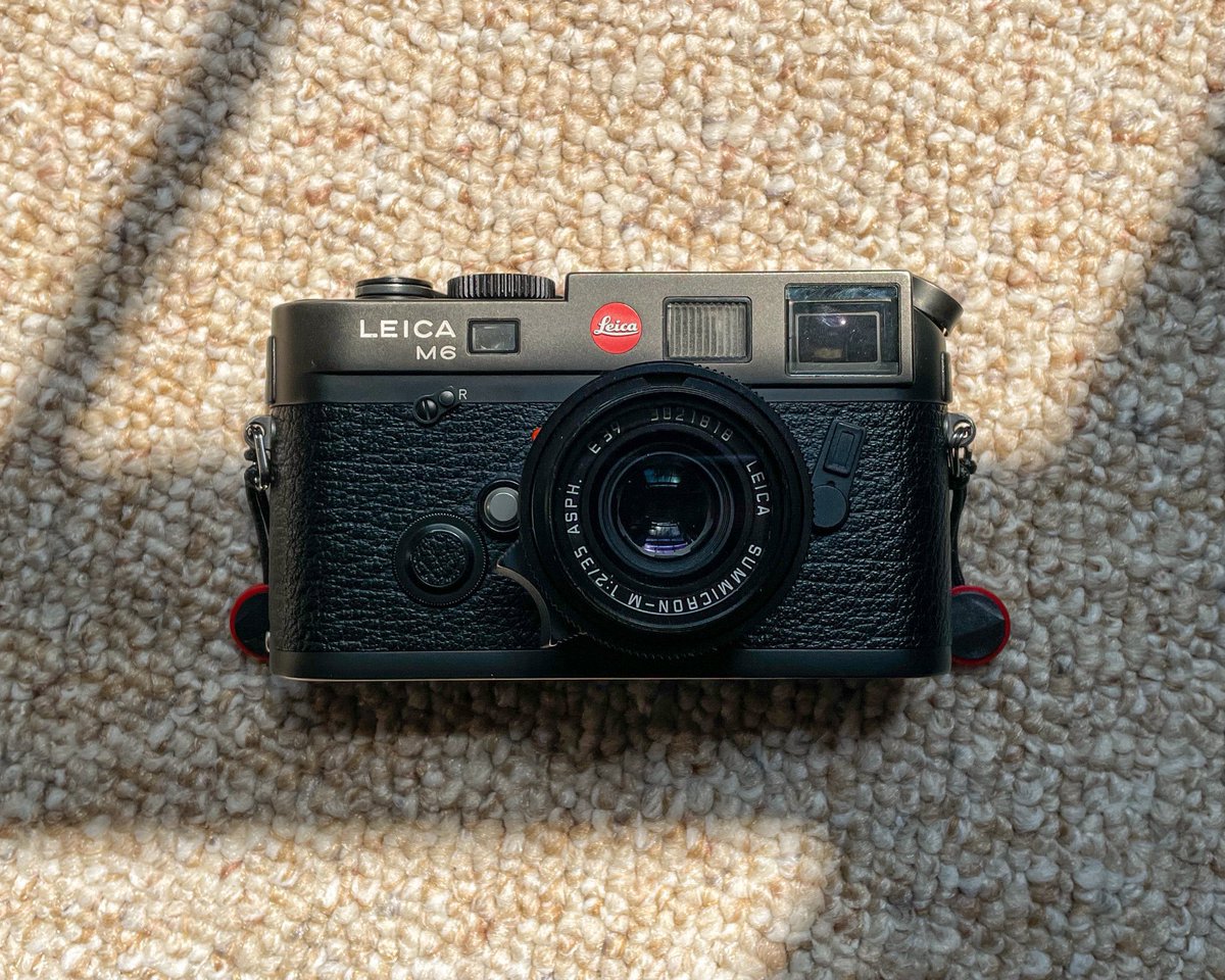 kyler_steele's tweet image. The Leica M6.