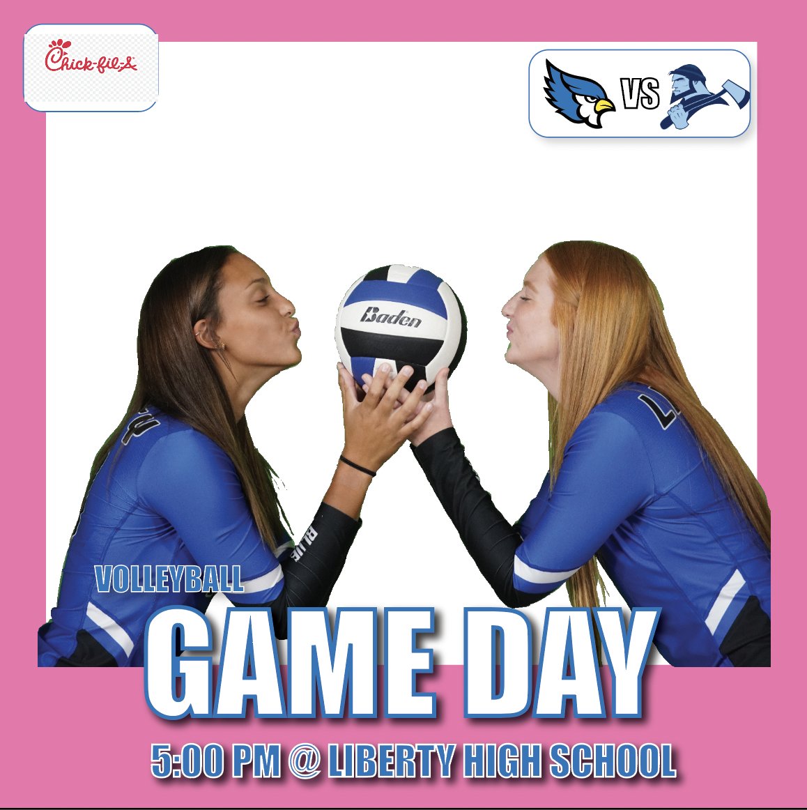 Come support the Lady Jays volleyball team at their district tournament game! @ HOME📍