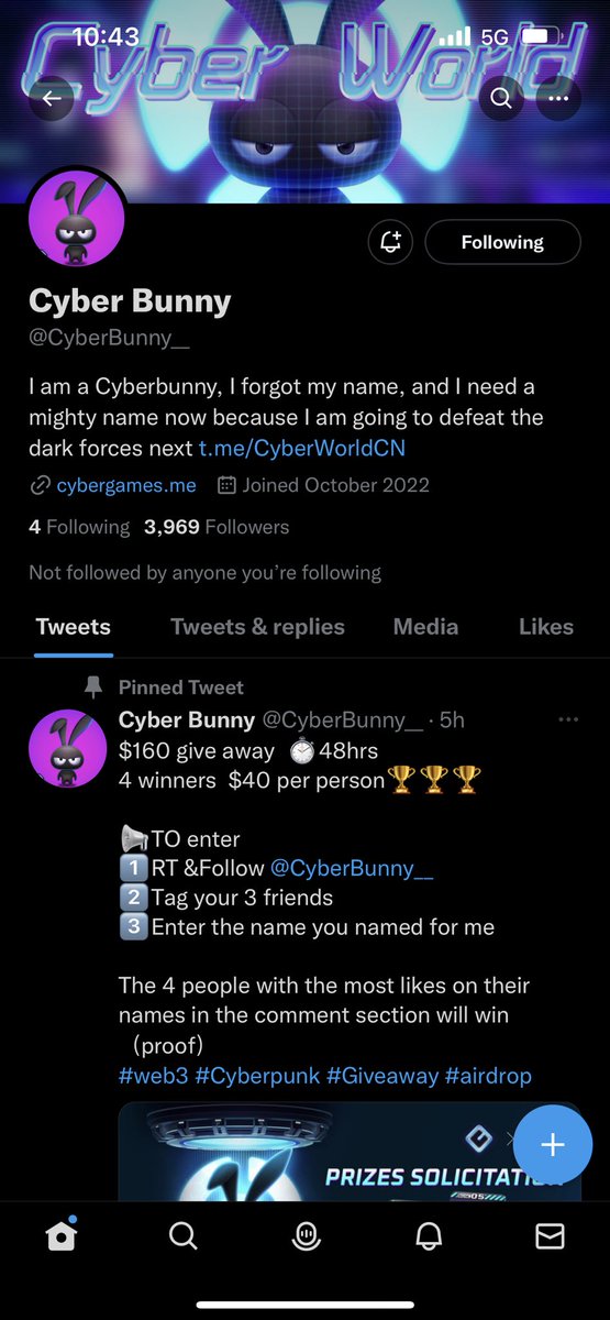 pick_0xxme's tweet photo. @bravepromote @CyberBunny__ Manifesting! 🤞🍀 https://t.co/yVkT5WZTDo