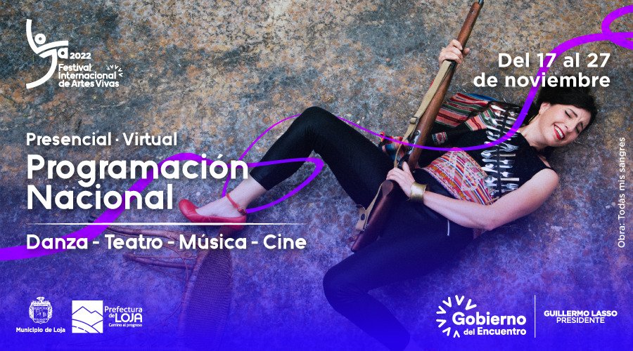 🔔Recordatorio: tienes una cita con el arte.💜

Descarga la programación completa del #FIAVL2022 y obtén tus pases libres en festivaldeloja.com

#JuntosLoHacemosPosible