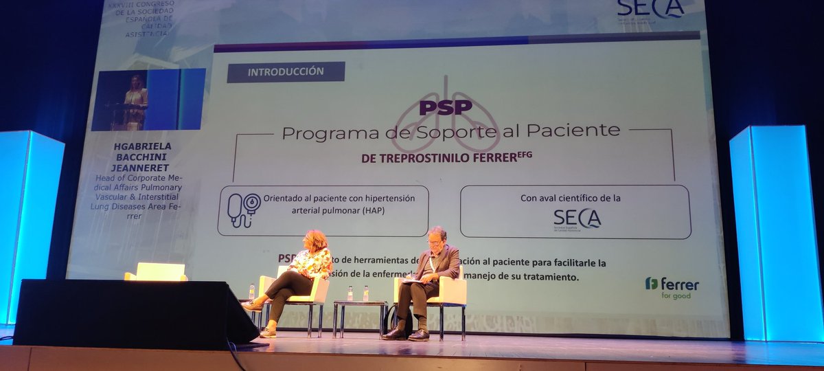 haguadob's tweet photo. Escuchando la presentacion del Programa de soporte al paciente con hipertensión arterial pulmonar, como ejemplo de colaboracion entre pacients clínics y la indústria farmaceutica.#SECA22 #Ferrerforgood https://t.co/7axNe8KJVT