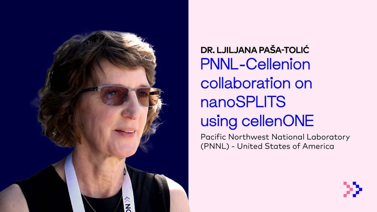 Cellenion's tweet photo. cellenONE Workshop Interview Series - Dr. Ljiljana Pasa-Tolic from @PNNLab
Watch interview here:
https://t.co/xybsyYFjfD
#cellenONE #singlecell #proteomics https://t.co/tjWdZGZkNO