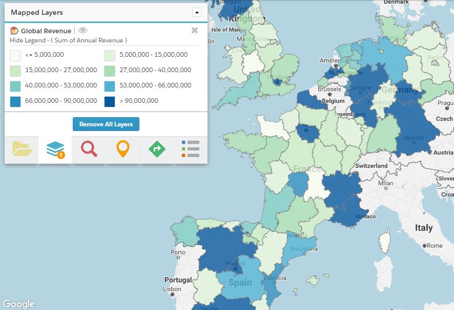 geopointe's tweet image. Are you seeing the big picture in your @salesforce data? With Thematic Maps you can rollup a metric for any given data set and group the results by geographic boundaries you define. #thematicmaps #mappingmadesimple #appyness #data
bit.ly/3kC2rWW