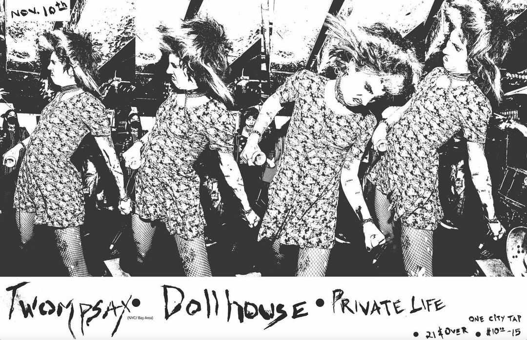 junglecityCHI's tweet photo. 11/10/2022 @ 7:00 pm:
Twompsax | Dollhouse | Private Life.

@ One City Tap
Ashland and Archer in Chicago

https://t.co/sDMOsGDRAU https://t.co/UvJfcDKBC1