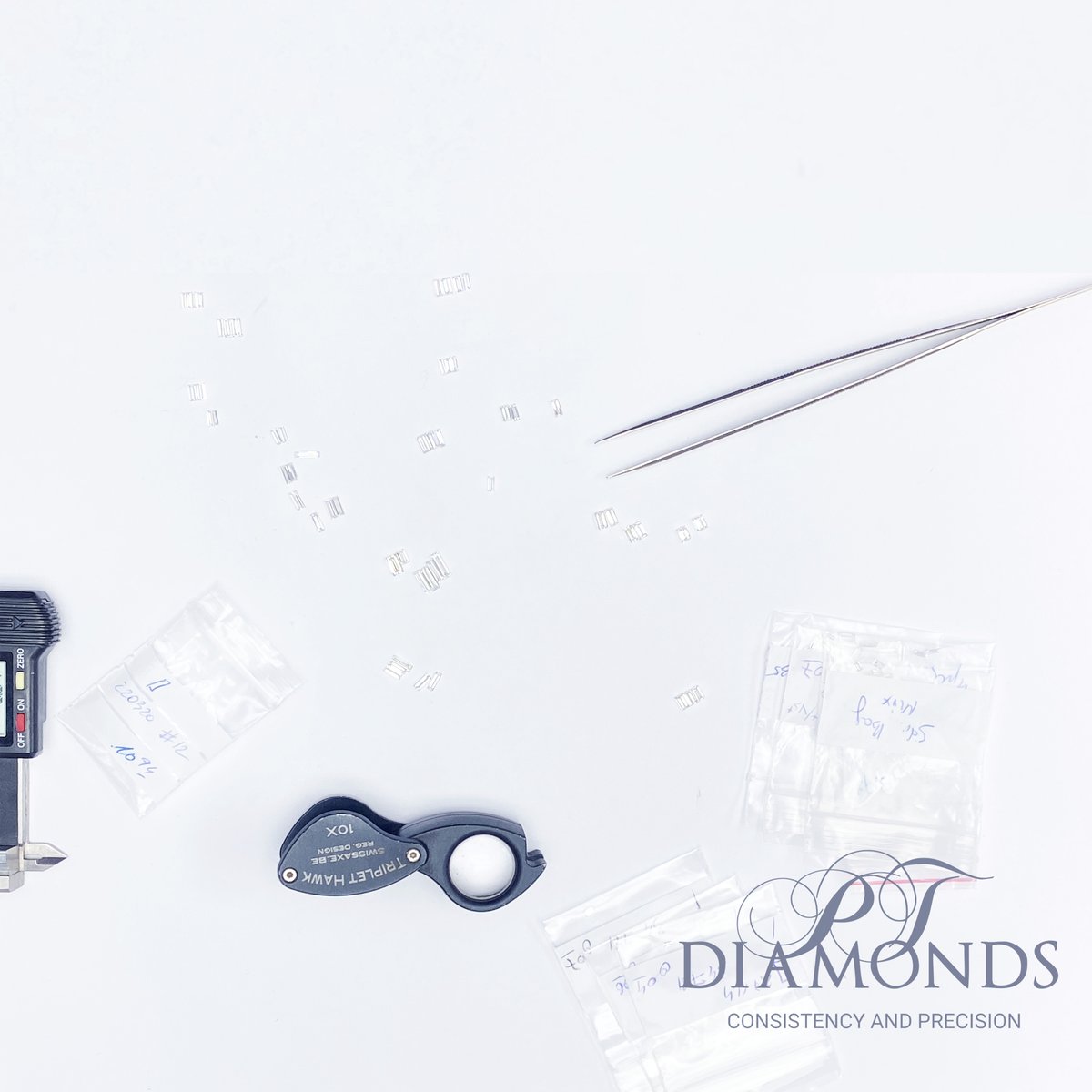 PTDiamondsInc's tweet image. New collection of straight baguettes from 0.04 ct to 0.07 ct. 
#diamondsorting #loosediamonds #meleediamonds #diamonds #ptdiamond #diamonddealer #jewelry #jewelrydesigner #diamondsupplyco #straightbaguettes #baguettediamonds