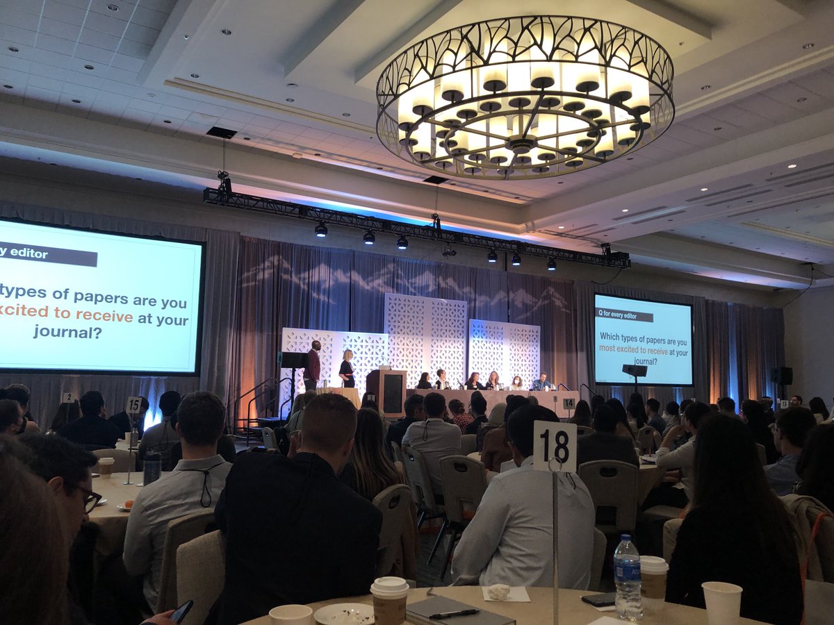 FleuraB's tweet photo. #ACR2020 Doctoral symposium starts w meet the editor. Excited to be back all together. Room full of excited PhD students https://t.co/WPO6QkgVAS