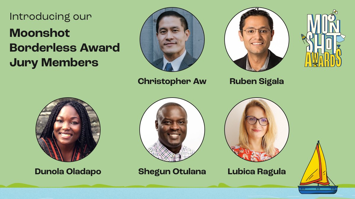 These judges have a purpose in working towards social action and impacting the future of many lives, introducing our Borderless Category Judges. 🌕 🚀

#moonshotplatform #SGDs #Impacthackers