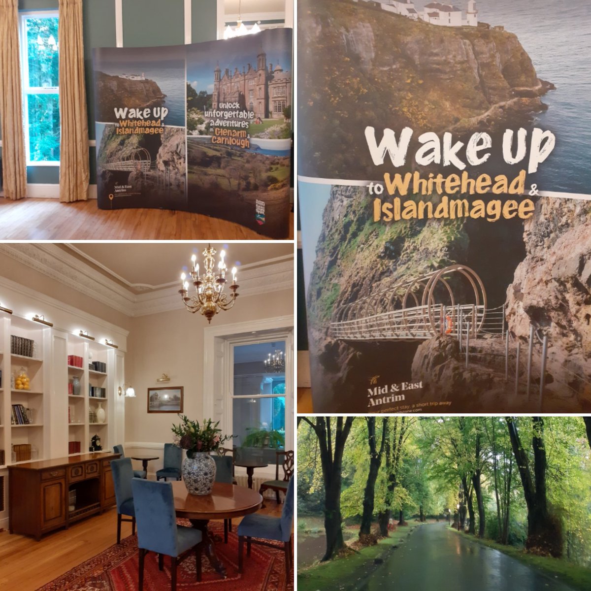 Great to hear a new story about Whitehead & Islandmagee, Glenarm & Carnlough @mea_bc @NITouristBoard All at the beautiful Magheramorne Estate #EmbraceAGiantSpirit