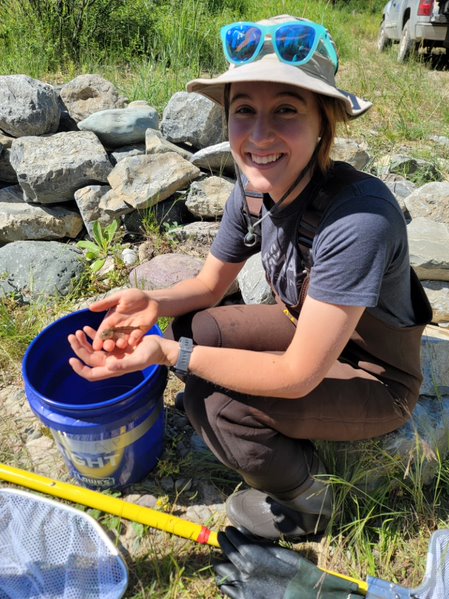 Meet another CREWS workforce development intern, Raina Woolworth! Raina interned with <a href="/RESPECinc/">RESPEC</a> this summer, where she conducted fieldwork and research, and helped update sections of the MT Hazard Mitigation Plan. Read more at mtnsfepscor.org/project/crews/…