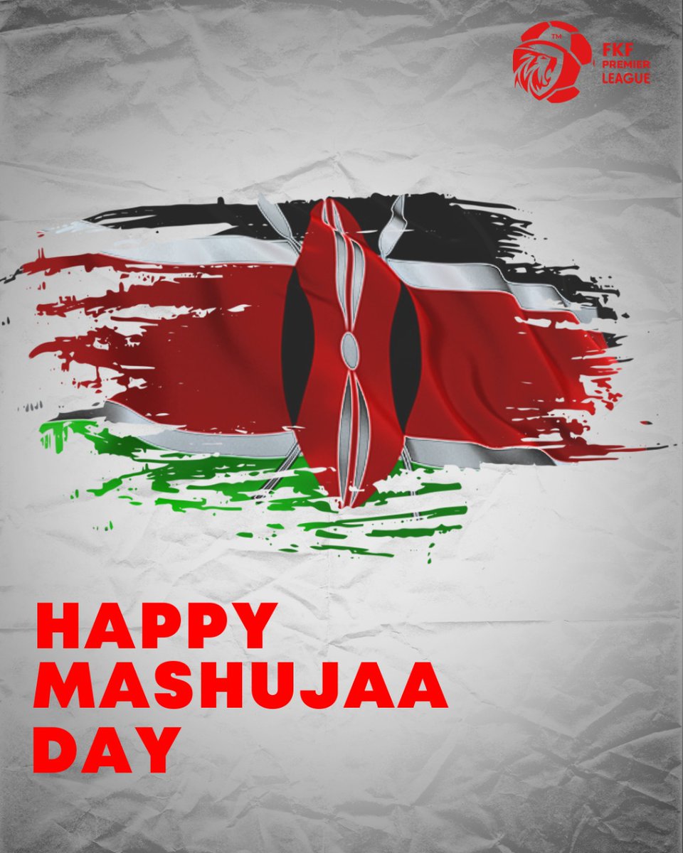 🔥|Happy Mashujaa Day to all Players and Gaffers

You're our Heroes 👏