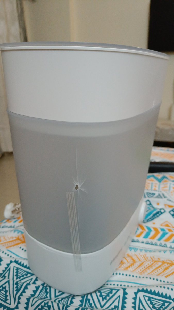 Loco_moco_choco's tweet photo. @firstcryindia i have received damaged product (#Philips avent sterilizer), disappointed the way your quality team work. Kindly replace this asap. https://t.co/UeJpSYDgan