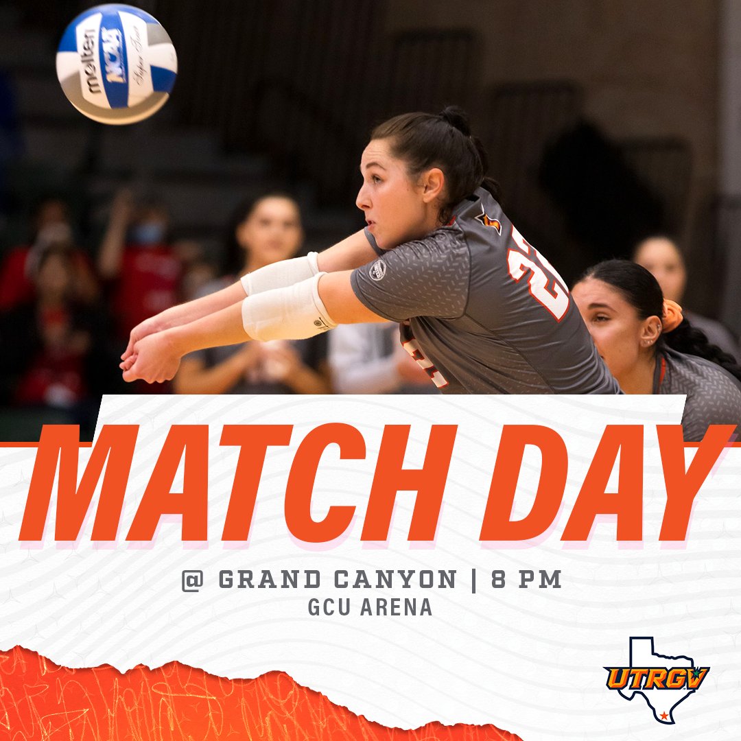 Ready for more! Let's go. 💪

🆚 <a href="/GCU_WVolleyball/">GCU Women’s Volleyball</a> 
🕗 8 p.m. 
📍 Phoenix, AZ
🇺🇸💻  es.pn/3EOVkYW 
🌎💻  WACInternational.tv
📊 statb.us/b/417478

#RallyTheValley #UTRGV #WACvb