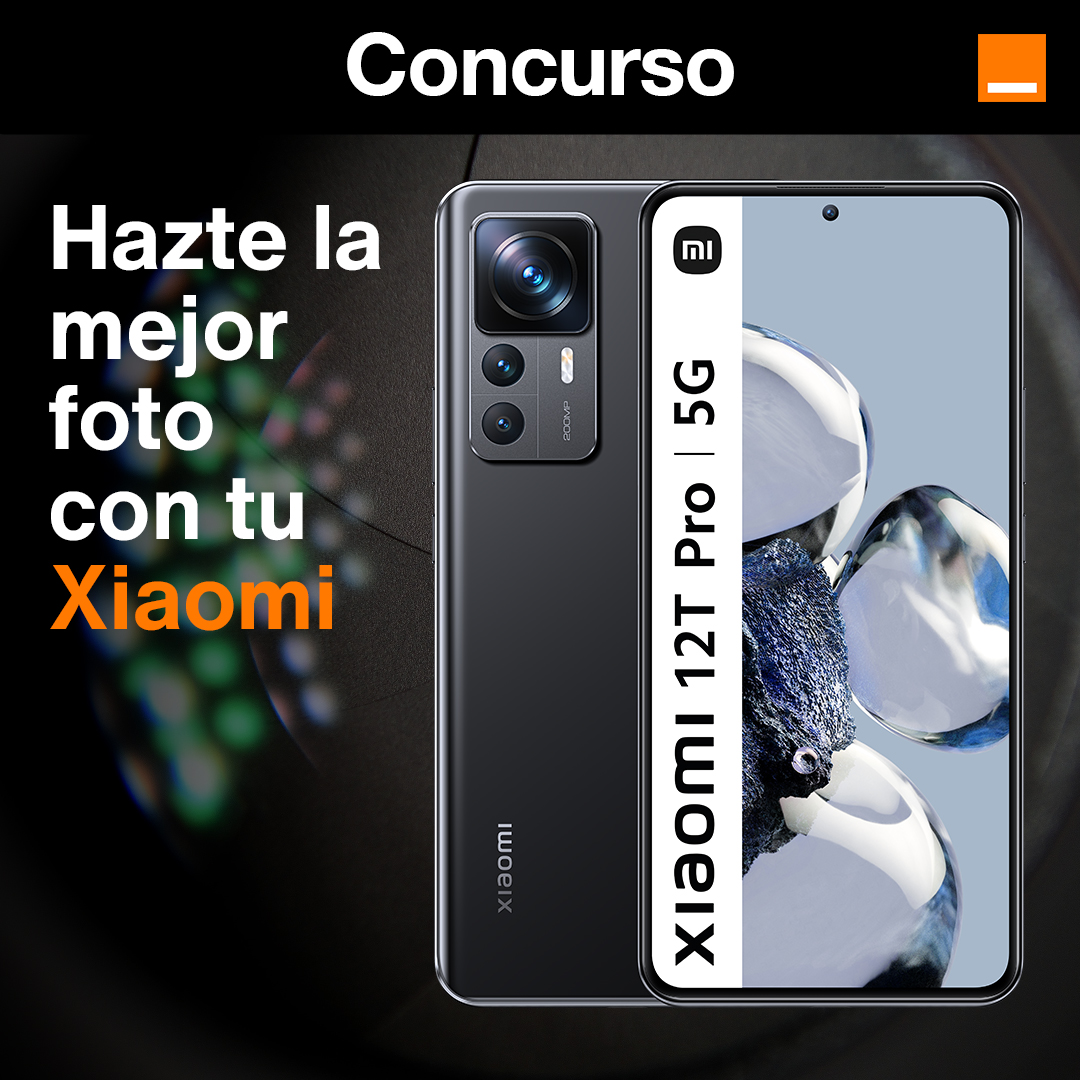 orange_es's tweet photo. 📸CONCURSO🤳🏼Xiaomi estrena el 12T Pro con su cámara de 200MP y tenemos uno. ¿Cómo conseguirlo? 👇

🤙🏼Sigue a @orange_es y @XiaomiEspana
❤️Haz RT a este tuit
💭Cuéntanos quién es la persona con la que más te gusta salir en las fotos, menciónala y usa hashtag #Xiaomi12TProEnOrange https://t.co/MS2JUPpnfr