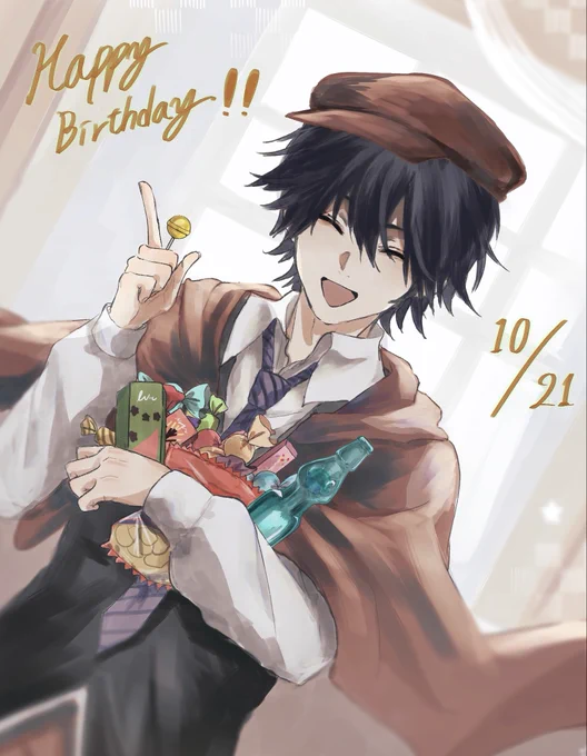 #名探偵が幸せであればすべてよし#稀代の名探偵誕生日おめでとう#探偵社の名探偵誕生祭2022#探偵社の名探偵生誕祭 名探偵おめでとうーー!!!!! 