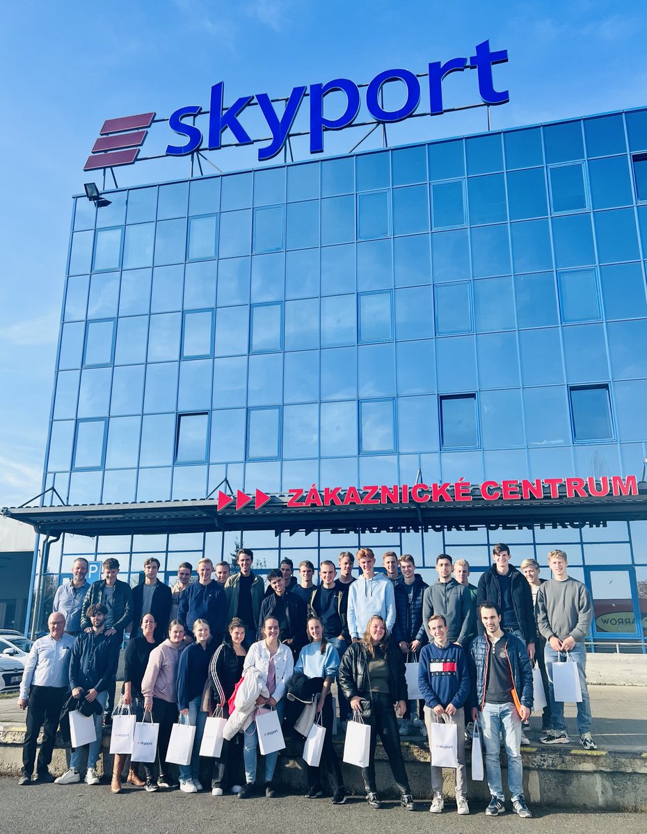 SkyportEU (@euskyport) on Twitter photo This week we've once again welcomed Bachelor logistics' students from <a href="/bredauas/">Breda University of Applied Sciences</a> in The Netherlands at our PRG Skyport terminal for an industry visit. Attracting new employees to cargo aviation is an industrywide challenge ๐ฆธ๐ป, thus supporting young talent is high on our agenda. This week we've once again welcomed Bachelor logistics' students from <a href="/bredauas/">Breda University of Applied Sciences</a> in The Netherlands at our PRG Skyport terminal for an industry visit. Attracting new employees to cargo aviation is an industrywide challenge ๐ฆธ๐ป, thus supporting young talent is high on our agenda.