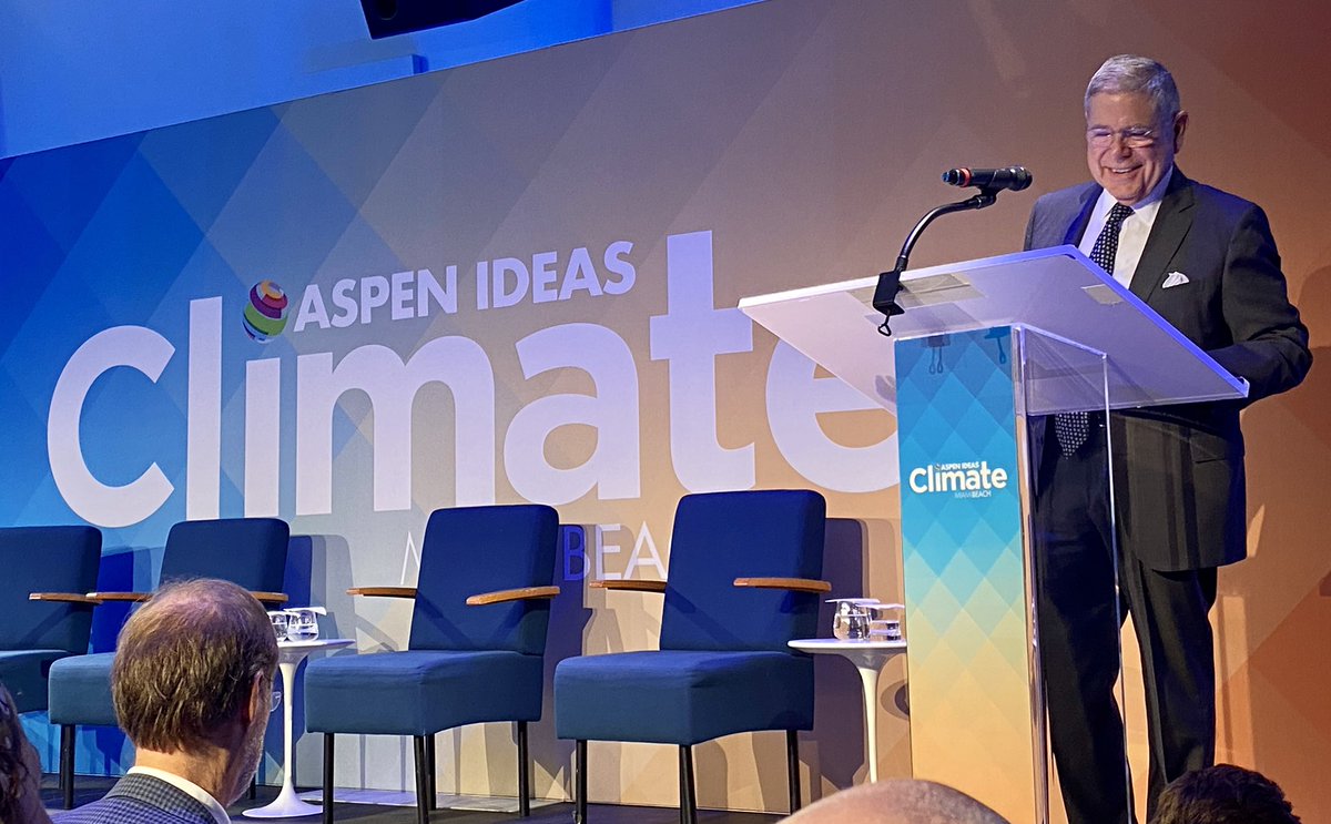 🚨 Now: @ibarguen @knightfdn kicking off the next Aspen Ideas Climate series in Miami – and beyond. #aspenideasclimate 📺 Join the livestream + conversation: youtu.be/iGTCQ31feRA