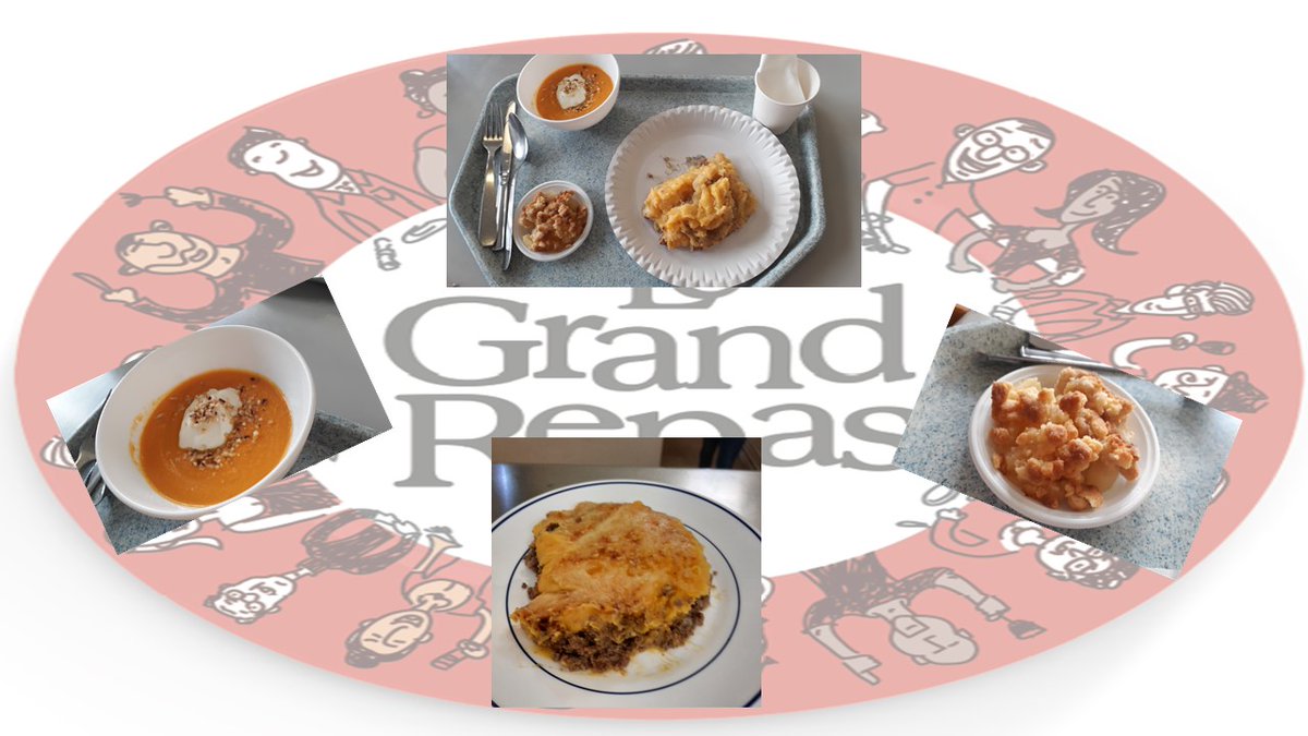 CDE_ParisCentre's tweet photo. Aujourd’hui c’était #legrandrepas
Un menu inspiré par le chef étoilé H. Duchenne a été dégusté
Velouté Carottes
Potimentier bœuf charolais
Alternative végé Quenelles sauce tomate+purée potiron
¤ Pont l’évêque AOP
¤Crumble pomme maison
@Karinebarbagli, @arielweilT, @mpariscentre https://t.co/wqiHD50ept