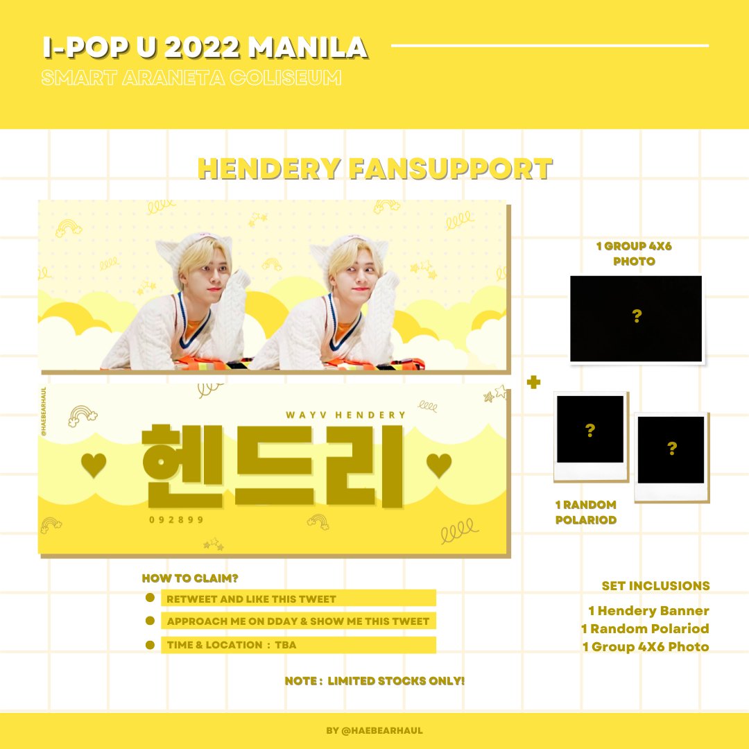 haebearhaul's tweet photo. how to claim : 
— like and rt the tweets below
— show proof on dday!
— don't forget to sanitize and wear your facemasks! (please 🥹)
— 1:1 only!
— be nice and don't forget to tag me after receiving!

(photos from diff supplier)
#IPOPUMNL22 #IPOPU22MNL #JAEMIN #HENDERY https://t.co/exReYCMzsB