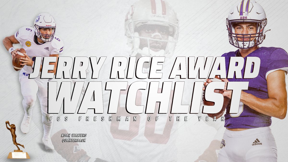 🚨Noah Walters has been named on the 2022-23 Jerry Rice Award Watchlist for FCS Freshman of the Year‼️

#RoarLions 🦁🏈