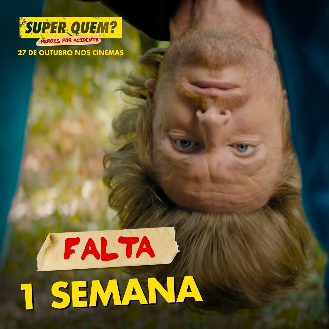ParisFilmes's tweet photo. #SuperQuem está voando para chegar aos cinemas. E sim, isso foi uma figura de linguagem... Ele não sabe voar de verdade. 

🦸‍♂ FALTA 1 SEMANA para você conhecer a história de Badman. 27 de outubro, exclusivamente nos cinemas. https://t.co/BIRH3IYlFp