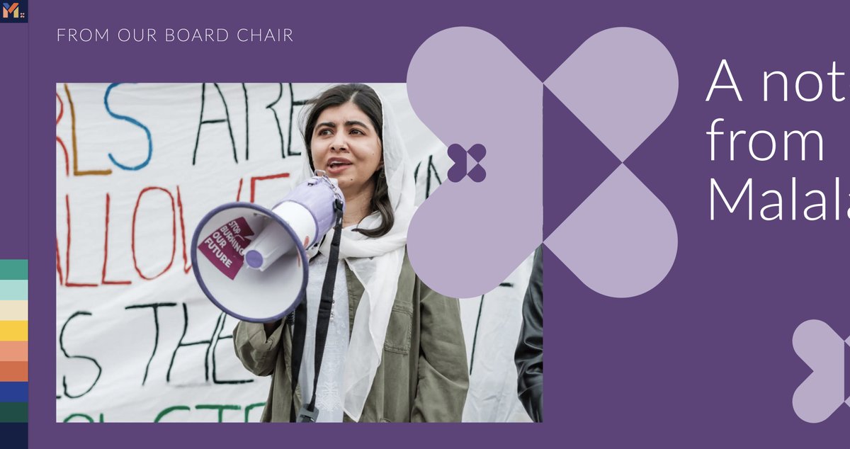 CommArts's tweet photo. WEBPicks: Designed by @LanguageDept and developed by CodeZone, @MalalaFund’s 2021–22 annual report microsite features elegant visual storytelling throughout. https://t.co/8n0FaqjwtA https://t.co/Il6HqZpg8h