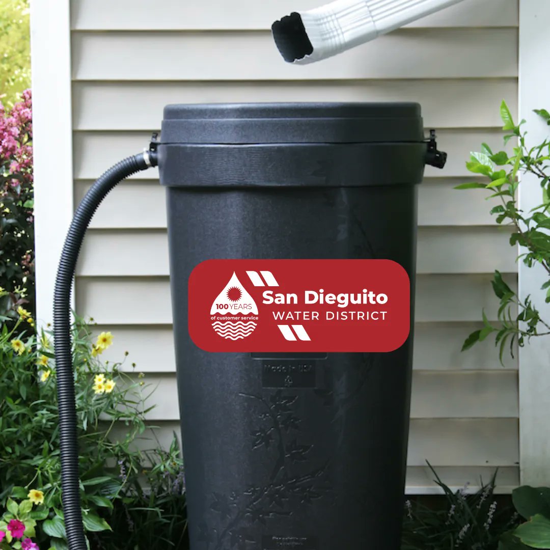 Customers of San Dieguito Water District, Olivenhain Municipal Water District, Santa Fe Irrigation District, and Carlsbad Municipal Water District can purchase discounted rain barrels and pick them up locally at Solana Center for Environmental Innovation. buff.ly/3TuOGLy